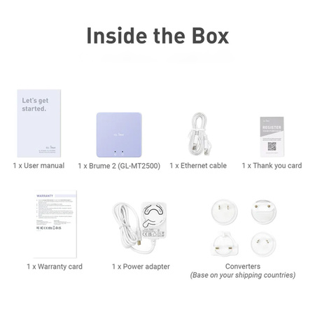 Bramka bezpieczeństwa GL.iNet Brume 2 GL-MT2500