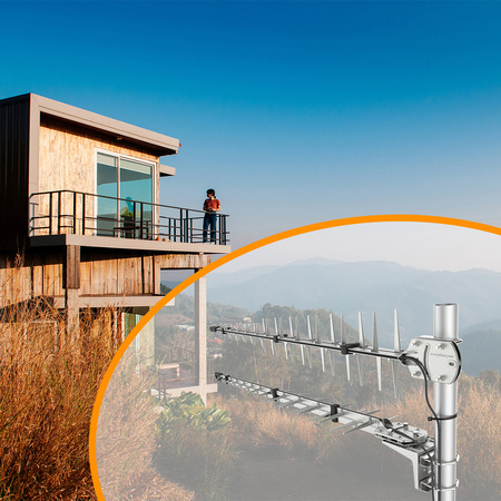 LPDA-92-LTE logarithmic-periodic antenna