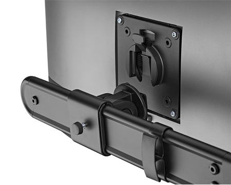 Elastyczny uchwyt 2 monitory Spacetronik SPAI120