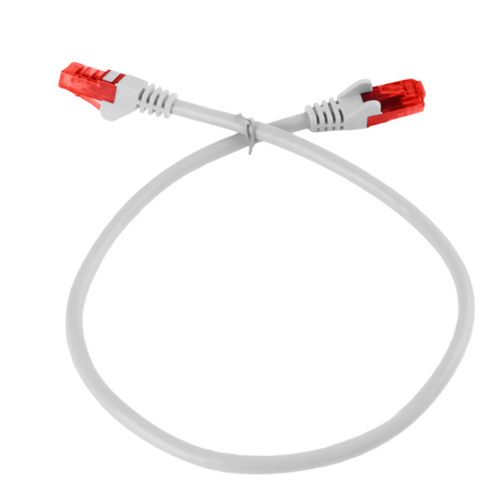 Kabel RJ45 CAT 6 U/UTP AWG24 bílý 2m