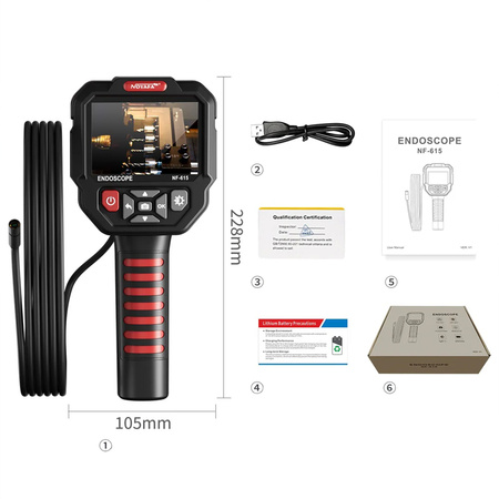 Kamera inspekcyjna endoskop 5m Noyafa NF-615-5M
