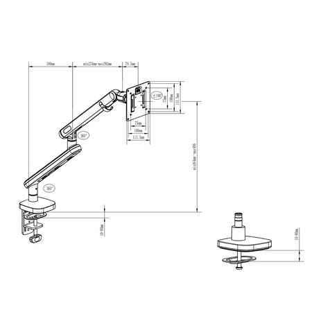 Monitor BracketUchwyt na monitor SPAE111