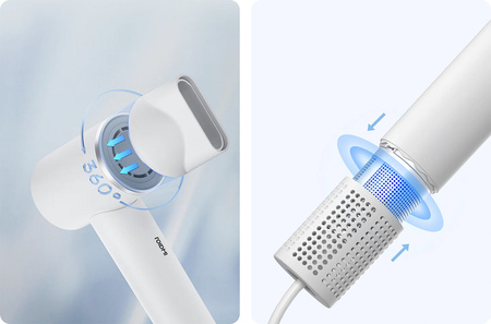Roidmi Miro ionization hair dryer white