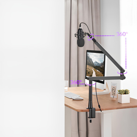 Spacetronik SPA101 studio microphone holder