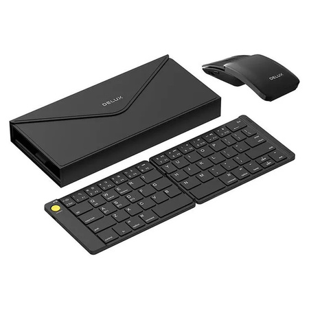 Mobiles Tastatur- und Maus-Set KF10 und MF10PRO schwarz, kabellos