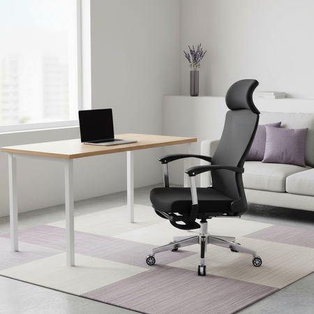 Ergonomická kancelárska stolička s podnožkou ALVA