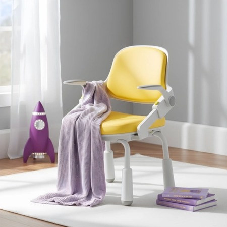 Zestaw: biurko regulowane SPEX108WG + ergonomiczne krzesło dla dziecka