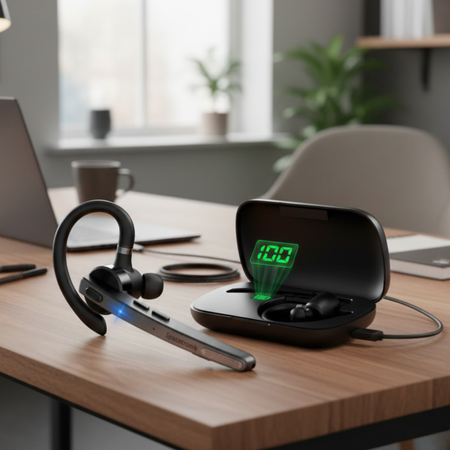 Headset ENC CVC USB-C 500mAh SP-HA01