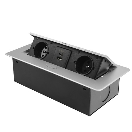 Spacetronik SPS-D24CS openable countertop socket