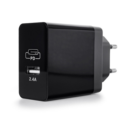 Rychlonabíječka 2 v 1 USB-C USB PD 17W 3,4A SPC-01B