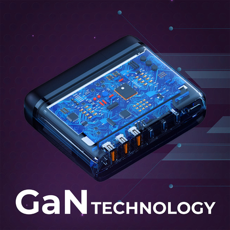 Ladestation 140W GaN SR103 LED 6 USB PD+QC3.0