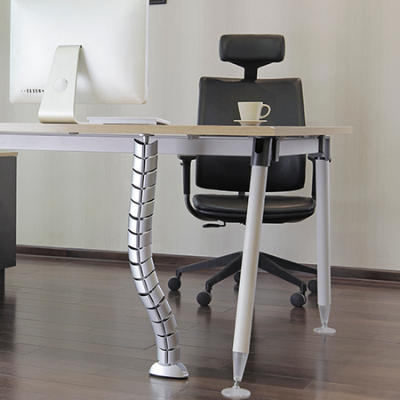 Spacetronik SPK-03W bílé vedení kabelu 80 cm