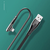 Kabel USB-A - microUSB LDNIO kątowy 90st 1m LS581M