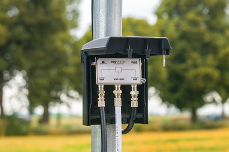 UHF+VHF H-Diplexer-Antennenset Spacetronik EOS