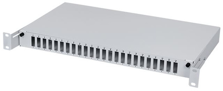 Przełącznica 19" 1U 24xSC Duplex Szara stała