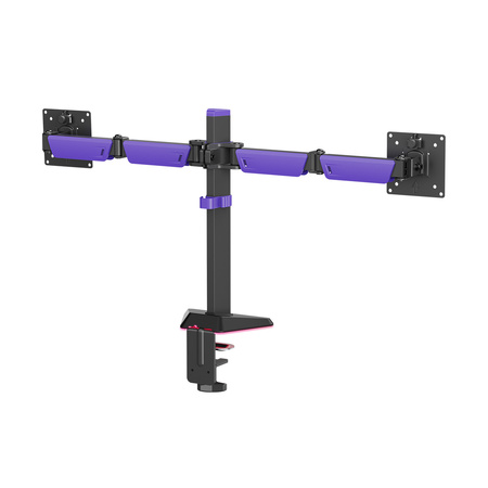 Ametystowy uchwyt RGB monitor Spacetronik SPAA120L