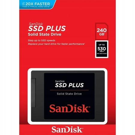 SanDisk SSD PLUS Solid State-Laufwerk 240 GB