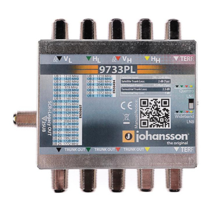 Johansson Unicable II Multiswitch 9733PL - 5/1 v2