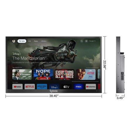 Telewizor zewnętrzny 4K Sylvox Pool Pro 2.0 65"