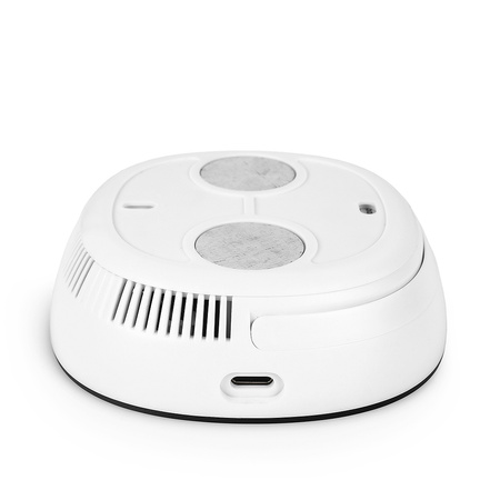 Bezdrátový detektor oxidu uhelnatého CO2 s LED ZB-DC02 3v1