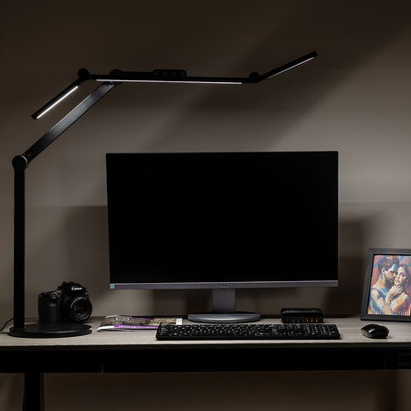 LED stolová lampa na kreslenie bez tieňov Glow D4