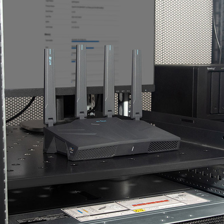 Router Wi-Fi 7 2.4/5 GHz VPN USB 3.0 GL.iNet Flint 3e