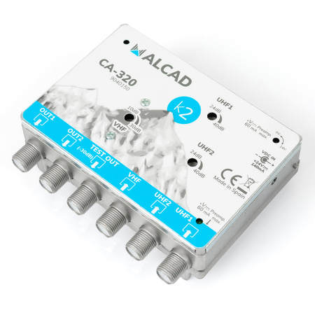 multiband-Verstärker ALCAD CA-320 24-230V 3/1 40dB