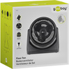 Goobay 9" 30W floor fan black