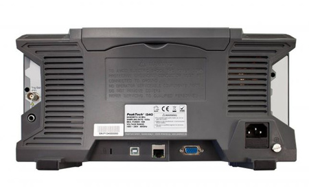 Digitální čtyřkanálový osciloskop PeakTech 1340 USB 60MHz