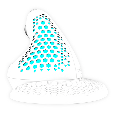 Mysz optyczna Delux M618XSD biała, bezprzew.