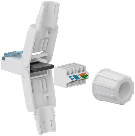 Wtyk sieciowy RJ45 8P8C CAT6A UTP skręcany Goobay