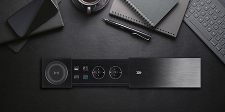 Spacetronik SPS-S27B V2 pultová zásuvka