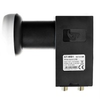 LNB WideBand GT-WB1 H+V /Quatro for 2 cables/