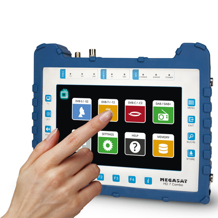 Miernik Megasat HD7 Combo DVB-T/T2/S/S2/C/C2/DAB+