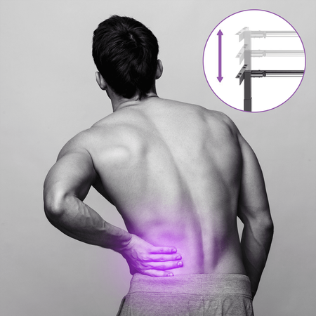 Nastavitelný ruční stůl Moris 110BR 120x60 cm