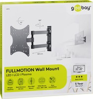 Goobay BASIC FULLMOTION S 23"-42" 20kg TV bracket