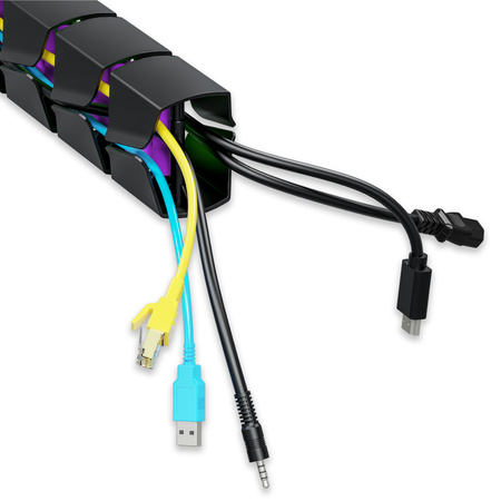 Cable organizer SPK-131BP black handle