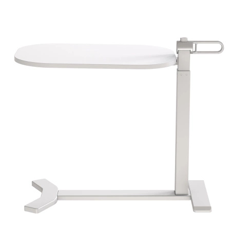 Zestaw wypoczynkowy fotel elektryczny Spacetronik Flax 04M beżowy + stolik regulowany