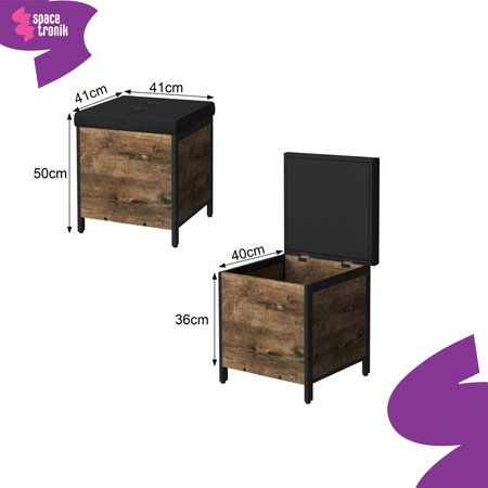 Pufa, szafka skrzynia do siedzenia Funky Furniture