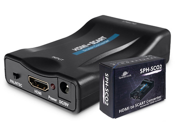 Spacetronik SPH-SCO2 HDMI zu SCART Konverter