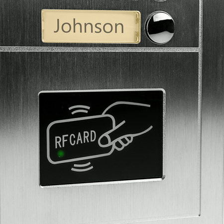 Four-family 43" video intercom set