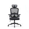 Doris 10 swivel office chair Black