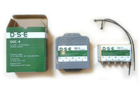 LNB Quad a DVBT slučovač signálu SOC-4 externí