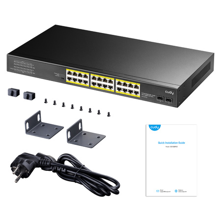 SWITCH PoE+ GS1028PS2 24x Gigabit 300W SFP CCTV VL