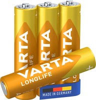 VARTA Longlife Standard Battery LR03 AAA 15V 4ks