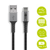 USB-C - USB-A 2.0 cable Goobay TEXTIL 1m