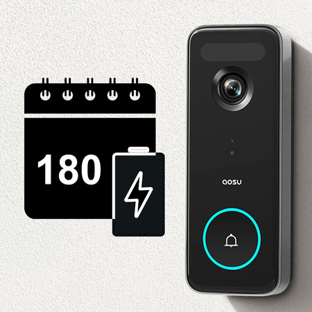 Video Intercom with Audio IP Aosu SL-V8P HD 3MP Tuya