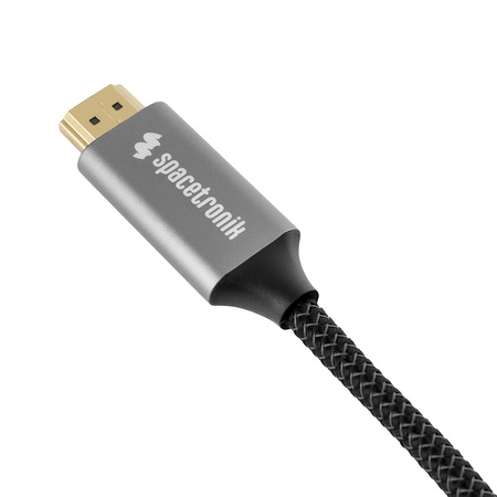 Kabel HDMI 4K 60Hz DP Spacetronik KDH-SPA030 3m