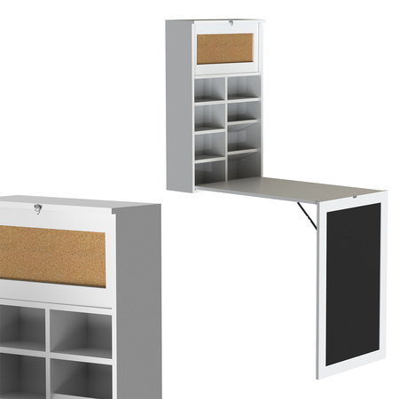 Chowane biurko ścienne składane Funky Furniture