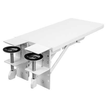 Podłokietnik do biurka Spacetronik SPB131W ergonomiczne wsparcie biały